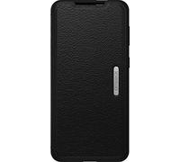 Otterbox Funda para Samsung Galaxy S21+ 5G Strada, Resistente a Golpes y caídas,Tapa en Piel,2 Slots para Tarjetas,Testada 3X con los estándares Militares anticaídas, Negro