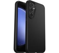 Otterbox Funda para Samsung Galaxy S23 FE Sleek, Resistente a Golpes y caídas, Ultra-Fina, Protectora,Testada con los estándares Militares anticaídas, Negro, Sin Caja Retail