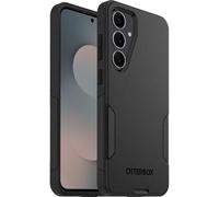 Otterbox Funda para Samsung Galaxy S25 FE Commuter, Resistente a Golpes y caídas, Rugerizada, Protectora, Testada 3X estándares Militares anticaídas, Negro