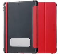 OtterBox Funda React Folio para iPad 10.2 Pulgadas, A Prueba de Caídas y Golpes, con Tapa Folio, Testeada con los Estándares Militares, Rojo