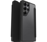 Otterbox Funda React Folio, Samsung Galaxy S25 Ultra, Transparente/Negro | Resistente a golpes y caídas, soporte para tarjetas, Testada según los Estándares Militares, Sin Caja Retail