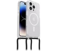 Otterbox Funda React Necklace con MagSafe para iPhone 14 Pro, Ultra Fina, Funda Protectora con cordón para Cuello Ajustable y Desmontable, Testada según los Estándares Militares, Stardust