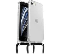 Otterbox Funda React Necklace para iPhone 7/8/SE 2020/SE 2022, Fina, Funda Protectora con cordón para Cuello Ajustable y Desmontable, Testada según los Estándares Militares, Transparente
