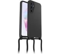 Otterbox Funda React Necklace para Samsung Galaxy A35 5G, Ultra Fina, Funda Protectora con cordón para Cuello Ajustable y Desmontable, Testada según los Estándares Militares, Noir