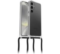 Otterbox Funda React Necklace para Samsung Galaxy S24, Funda Protectora con cordón para Cuello Ajustable y Desmontable, Testada según los Estándares Militares, Transparente, Sin Caja Retail