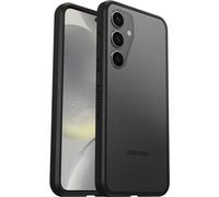 Otterbox Funda React para Samsung Galaxy S24, Transparente/Negro | Resistente a golpes y caídas, Ultra-fina, Protectora, Testada con los estándares Militares anticaídas