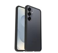Otterbox Funda React para Samsung Galaxy S25+, Transparente/Negro | Resistente a golpes y caídas, Ultra-fina, Protectora, Testada con los estándares Militares anticaídas