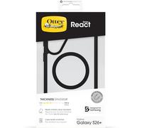 Otterbox Funda React Series con imanes para Samsung Galaxy S26+ Resistente a Golpes y caídas,Ultra-Fina, Protectora,Testada con los estándares Militares anticaídas, Transparente/Negro