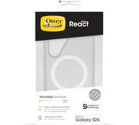 Otterbox Funda React Series con imanes para Samsung Galaxy S26 Resistente a Golpes y caídas,Ultra-Fina, Protectora,Testada con los estándares Militares anticaídas, Stardust