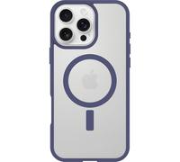OtterBox Funda React Series MagSafe para iPhone 16 Pro MAX,Resistente a Golpes y caídas,Ultra-Fina, Protectora,Testada con los estándares Militares anticaídas, Transparente/Morado