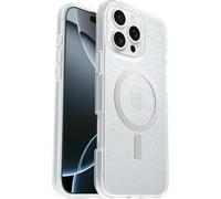 Otterbox Funda React Series MagSafe para iPhone 16 Pro MAX, Resistente a Golpes y caídas,Ultra-Fina, Protectora,Testada con los estándares Militares anticaídas, Stardust-Transparente, Sin Caja Retail
