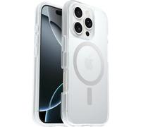 Otterbox Funda React Series MagSafe para iPhone 16 Pro, Resistente a Golpes y caídas,Ultra-Fina, Protectora,Testada con los estándares Militares anticaídas, Transparente, Sin Caja Retail