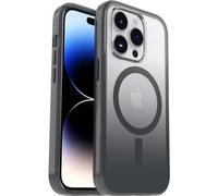 Otterbox Funda Serie Clear Case con MagSafe para iPhone 14 Pro a Prueba de Golpes y caídas, Ultra Fina, Funda Protectora, Testada 2X con los estándares Militares anticaídas, Obsidian