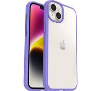 Otterbox Funda para iPhone 14 Plus Sleek,Resistente a Golpes y caídas,Ultra-Fina, Protectora,Testada con los estándares Militares anticaídas, Transparente/Morado, Sin Caja Retail