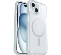 Funda OtterBox Sleek Series MagSafe para iPhone 16e, 15, 14, 14, Resistente a Golpes y caídas,Ultra-Fina, Protectora,Testada con los estándares Militares anticaídas, Transparente, Sin Caja Retail