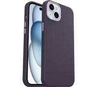 Otterbox Funda Symmetry Cactus Leather MagSafe para iPhone 15 Plus, Morado | A prueba de golpes, a prueba de caídas, funda fina protectora, Testada 3x con estándares Militares anticaídas