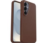 Otterbox Symmetry Series Cactus Leather Funda para Samsung Galaxy S25, a Prueba de Golpes, a Prueba de caídas, Funda Fina Protectora, Testada 3X con estándares Militares anticaídas, Marrón