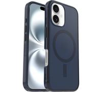 Otterbox Funda Symmetry Series Clear MagSafe para iPhone 16, Resistente a Golpes y caídas, Funda Protectora Fina, Testada 3X con los estándares Militares anticaídas, Transparent/Azul