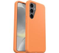 Otterbox Funda Symmetry para Samsung Galaxy S24, a Prueba de Golpes y caídas, Funda Fina Protectora, 3 Veces Probada según el estándar Militar, Naranja