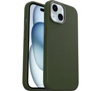 Otterbox Funda Symmetry Series Cactus Leather MagSafe para iPhone 15, a Prueba de Golpes, a Prueba de caídas, Funda Fina Protectora, Probada 3 Veces según el estándar Militar,Verde