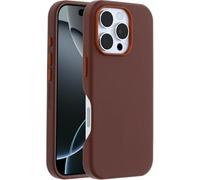 Otterbox Funda Symmetry Series Cactus Leather MagSafe para iPhone 16 Pro, a Prueba de Golpes, a Prueba de caídas, Funda Fina Protectora, Testada 3X con estándares Militares anticaídas, Marrón