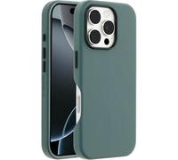 Otterbox Funda Symmetry Series Cactus Leather MagSafe para iPhone 16 Pro, a Prueba de Golpes, a Prueba de caídas, Funda Fina Protectora, Testada 3X con estándares Militares anticaídas, Verde