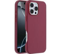 Otterbox Funda Symmetry Series Cactus Leather MagSafe para iPhone 16 Pro MAX, a Prueba de Golpes, a Prueba de caídas, Funda Fina Protectora, Testada 3X con estándares Militares anticaídas, Rojo