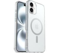 Otterbox Funda Symmetry Series Clear con imanes para iPhone 16 Plus, Resistente a Golpes, Funda Protectora Fina, Testada 3X con los estándares Militares anticaídas, Transparente, Sin Caja Retail