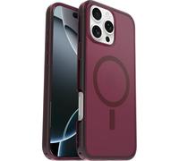 Otterbox Funda Symmetry Series Clear MagSafe para iPhone 16 Pro MAX, Resistente a Golpes y caídas, Funda Protectora Fina, Testada 3X con los estándares Militares anticaídas, Rojo