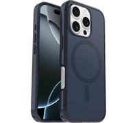 Otterbox Funda Symmetry Series Clear MagSafe para iPhone 16 Pro, Resistente a Golpes y caídas, Funda Protectora Fina, Testada 3X con los estándares Militares anticaídas, Transparent/Azul