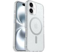 Otterbox Funda Symmetry Series Clear MagSafe para iPhone 16, Resistente a Golpes y caídas, Funda Protectora Fina, Testada 3X con los estándares Militares anticaídas, Stardust