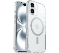 Otterbox Funda Symmetry Series Clear MagSafe para iPhone 16, Resistente a Golpes y caídas, Funda Protectora Fina, Testada 3X con los estándares Militares anticaídas, Transparent
