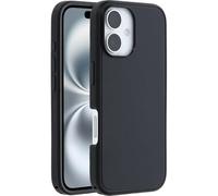 Otterbox Funda Symmetry Series MagSafe para iPhone 16, a Prueba de Golpes, a Prueba de caídas, Funda Fina Protectora, Testada 3X con estándares Militares anticaídas, Negro, Sin Caja Retail