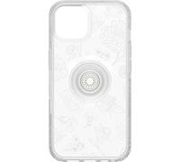 OtterBox Funda Transparente para iPhone 14 y iPhone 13 Otter + Pop Symmetry Series - Flor del Mes (Transparente), PopSockets PopGrip Integrado, Delgada, amigable con el Bolsillo, Bordes elevados Que