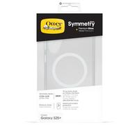 Otterbox Pack Protección para Samsung Galaxy S25+ Funda Symmetry Series Clear con imanes Testada 3X con los estándares Militares anticaídas y Premium Glass Protector Pantalla, Transparente