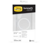 Otterbox Pack Protección para Samsung Galaxy S25 Funda Symmetry Series Clear con imanes Testada 3X con los estándares Militares anticaídas y Premium Glass Protector Pantalla, Transparente