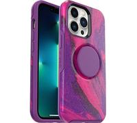 OtterBox + Pop Symmetry Series - Funda para iPhone 12 Pro MAX (Solamente) - Embalaje no minorista - Berry Flow