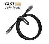 OtterBox - Premium Cable USB C-C 2M USB-PD, negro