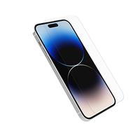 Otterbox Protector de Pantalla de Cristal Templado Amplify para iPhone 14 Pro Max, Protección contra arañazos x5, Protege de caídas de hasta 1.8m, Antimicrobiano, Sin Caja Retail