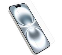 Otterbox Protector de Pantalla de Cristal Templado Glass para iPhone 16, Protección contra arañazos, rotura y caídas, Sin Caja Retail