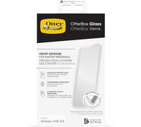 OtterBox Protector de Pantalla de Cristal Templado Glass para Samsung Galaxy A26 5G, Protección contra arañazos, Rotura y caídas