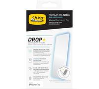 Otterbox Protector de Pantalla de Cristal Templado Premium Pro Glass Blue Light Guard para iPhone 16, Protección superior contra arañazos, Protege de caídas de hasta 1.8m