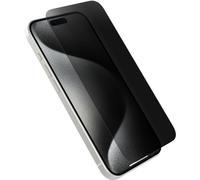 Otterbox Protector de Pantalla de Cristal Templado Premium Pro Privacy para iPhone 15 Pro, Protección superior contra arañazos, Protege de caídas de hasta 1.8m, Antimicrobiano, Sin Caja Retail