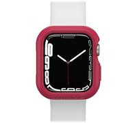 OtterBox Protector de Reloj para Apple Watch Series 9/8/7-41mm, Resistente a Caída y Golpes, Carcasa Protectora Elegante para Apple Watch, Protege la Pantalla y los Bordes, Rojo