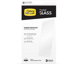 OtterBox Protector Pantalla Trusted Glass para Samsung Galaxy A13 5G/A04s | Cristal Templado, Protección contra arañazos, Rotura y caídas x2