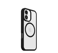 Otterbox React Series MagSafe Funda para iPhone 17, Resistente a Golpes y caídas,Ultra-Fina, Protectora,Testada con los estándares Militares anticaídas, Transparente/Negro