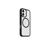 Otterbox React Series MagSafe Funda para iPhone 17, Resistente a Golpes y caídas,Ultra-Fina, Protectora,Testada con los estándares Militares anticaídas, Transparente/Negro