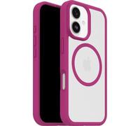 Otterbox React Series MagSafe Funda para iPhone 17, Resistente a Golpes y caídas,Ultra-Fina, Protectora,Testada con los estándares Militares anticaídas, Transparente/Rosa