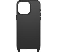 OtterBox - React Series Necklace MagSafe para iPhone 15 Pro Max with Strap, Black