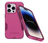OtterBox Serie Commuter INTO The Fucshia - Funda para iPhone 14 Pro (Solo Ese Modelo), Rosa, Delgada y Resistente, Cabe en Bolsillo, con protección de Puertos